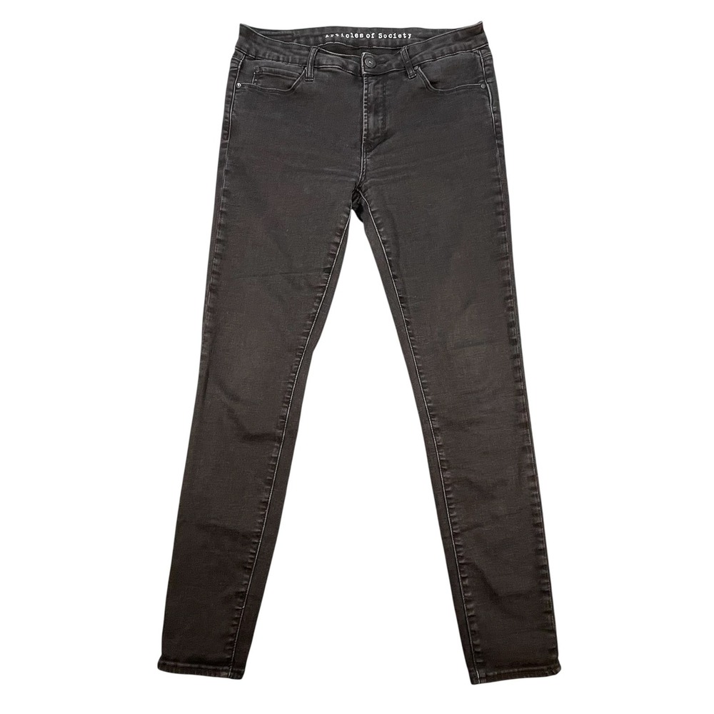 Articles of Society Black Skinny Jeans Stretch Denim Womens Size 30